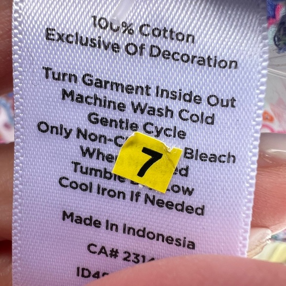 TALBOTS Floral Paisley 3/4 Sleeve  V Neck Tunic Top Women’s Large Petite NWT - Picture 10 of 12